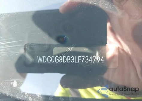 2020 Mercedes-Benz Glc 300 from USA, damaged, VIN WDC0G8DB3LF734794